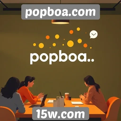 Interação entre usuários e desenvolvedores em popboa.com